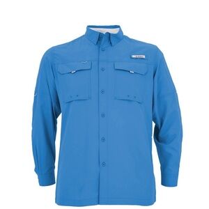 HABIT Men's Flushing Bay Long Sleeve Fishing Shirt Sz M outdoors